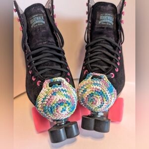 NEW, Crochet roller skate toe guard, handmade